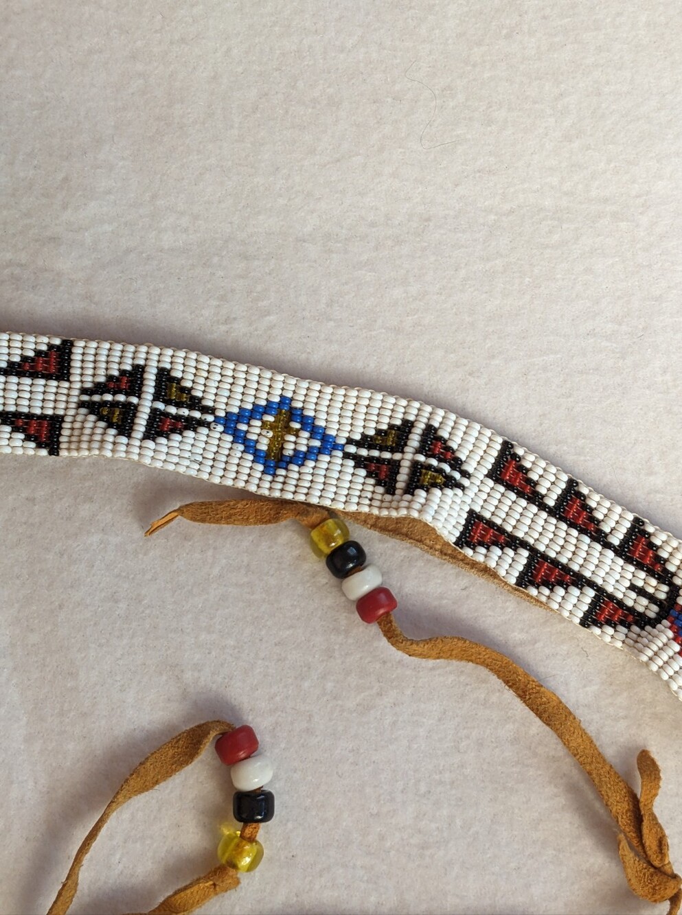 Native Beaded Belt - Picture 4 of 8